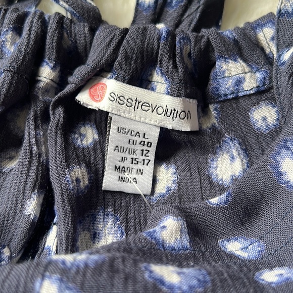 NWT Sisstrevolution Shoal Bay Woven Romper Size L - Picture 7 of 15